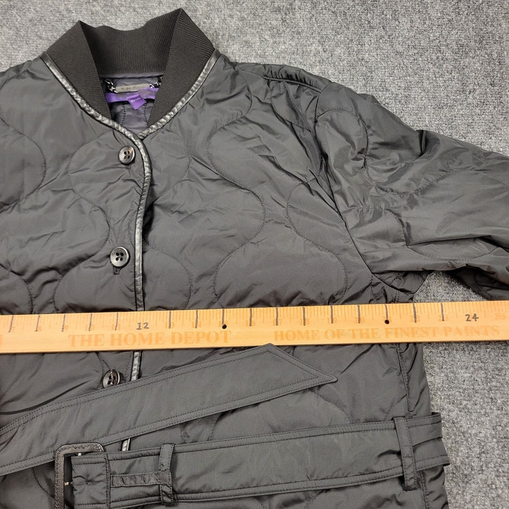 Ralph Lauren Purple Label‎ Arnett Water Repellent Taffeta Coat Womens 10 $1.650 - Picture 9 of 13